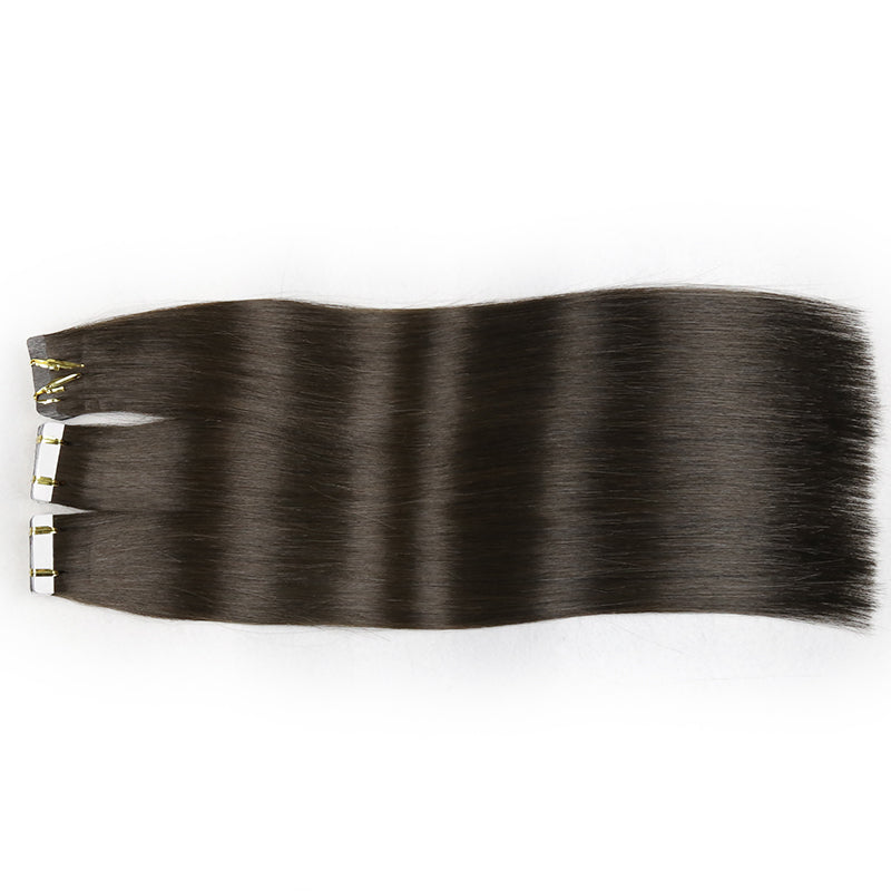 #2 Tape in Raw Hair Extensions