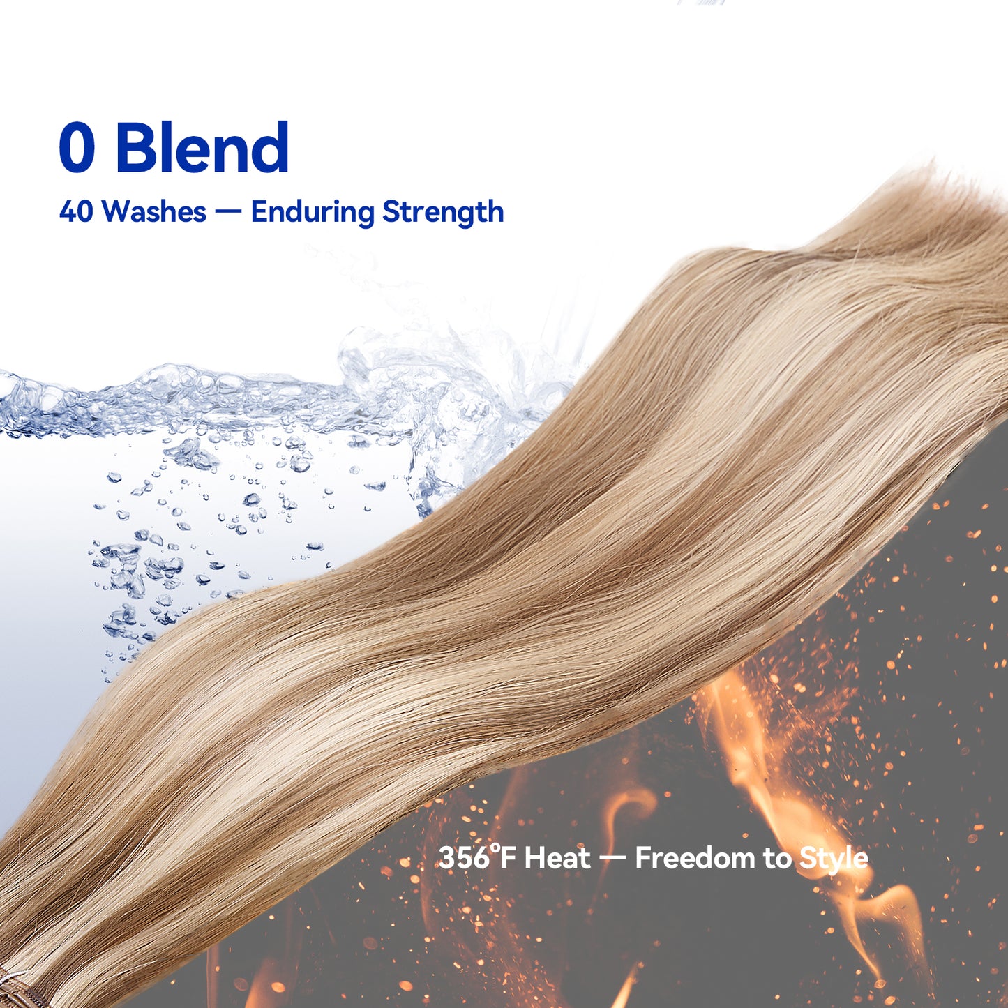 Butterfly Weft Hair Extensions Human Hair 18 inch 100g #60/9A Blonde Ombre Invisible Hair Extensions Human Hair Premium Luxury Quality Luxury Extensions for Parties & Special Occasions
