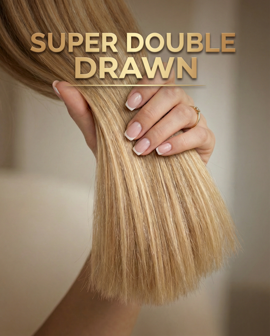 Invisible Halo Extensions for Thinning Hair | Zero-Damage & Glueless (100% Virgin Hair)