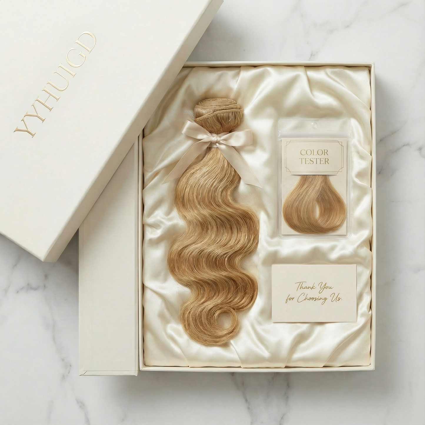 Invisible Halo Extensions for Thinning Hair | Zero-Damage & Glueless (100% Virgin Hair)