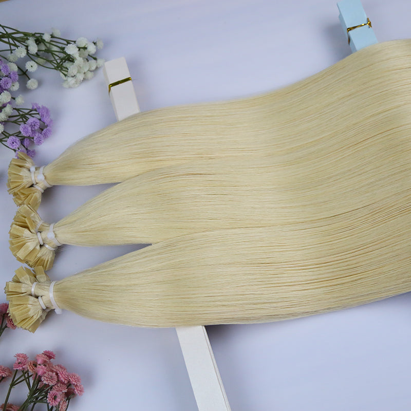#60 Flat Tip Virgin Hair Extensions