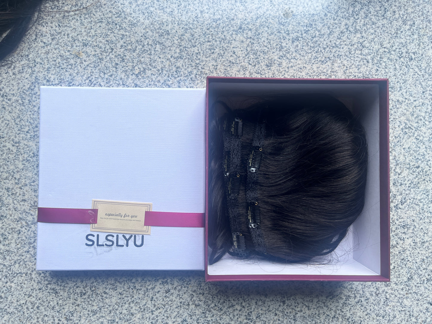 SLSLYU Luxury Human Hair Wig β Elegance in Every Strand