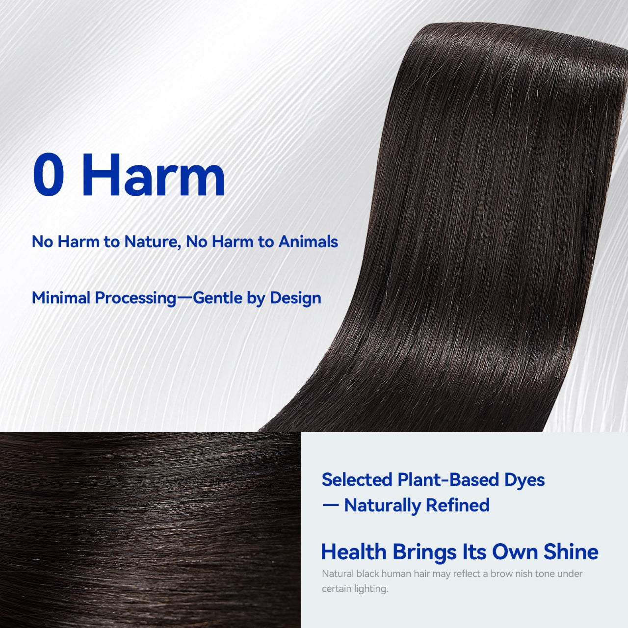 Butterfly Weft Hair Extensions Human Hair 18 inch 100g #1B Natural Black Hand Tied Weft Hair Extensions Human Hair Seamless Natural Look Professional Confident Look for Work & Beyond