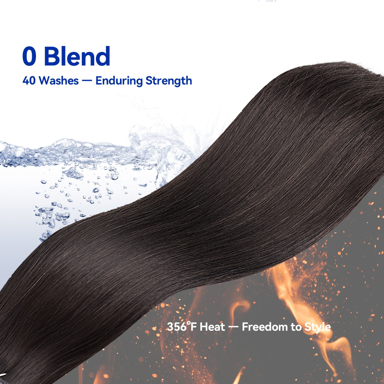 Butterfly Weft Hair Extensions Human Hair 18 inch 100g #1B Natural Black Hand Tied Weft Hair Extensions Human Hair Seamless Natural Look Professional Confident Look for Work & Beyond