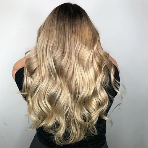 Highlight Balayage Tape in Raw Hair Extensions