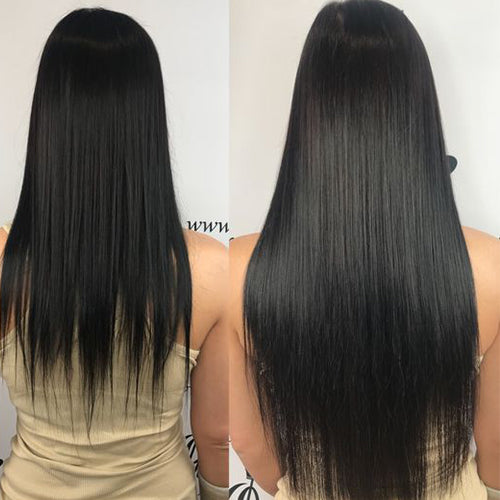Ash Blonde U Tip Virgin Hair Extensions