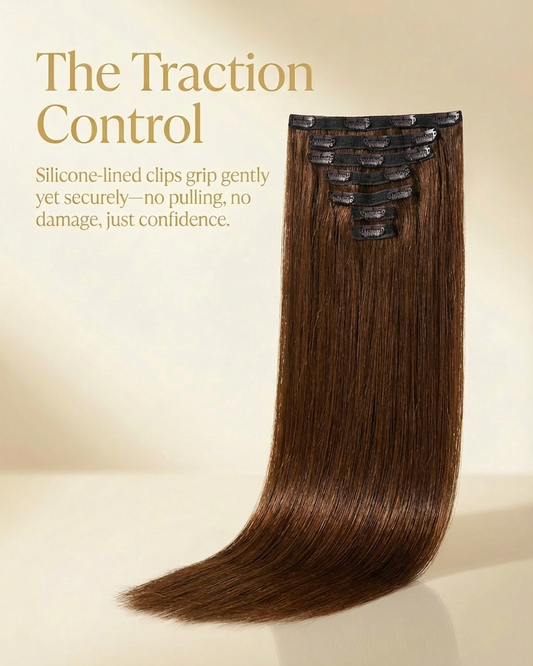 Zero-Slip Silicone Clip-ins: Scalp-Safe Volume for Sensitive Hair
