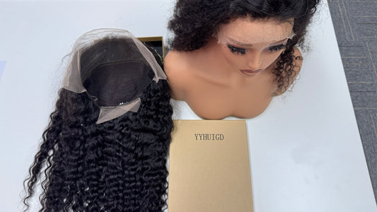 SLSLYU Luxury Human Hair Wig – Elegance in Every Strand