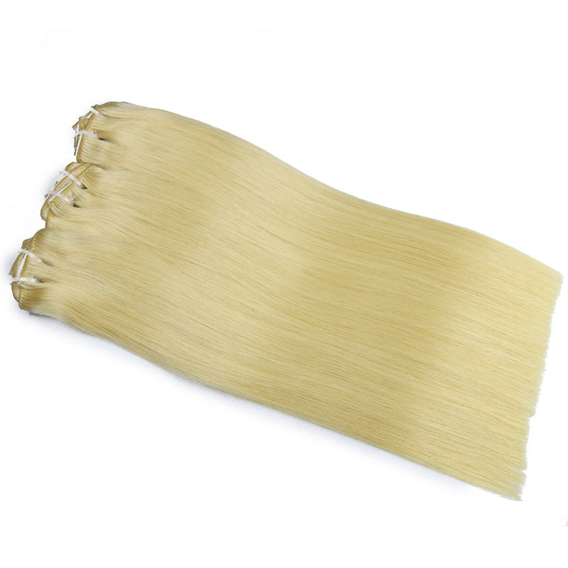#613 Clip in Raw Hair Extensions