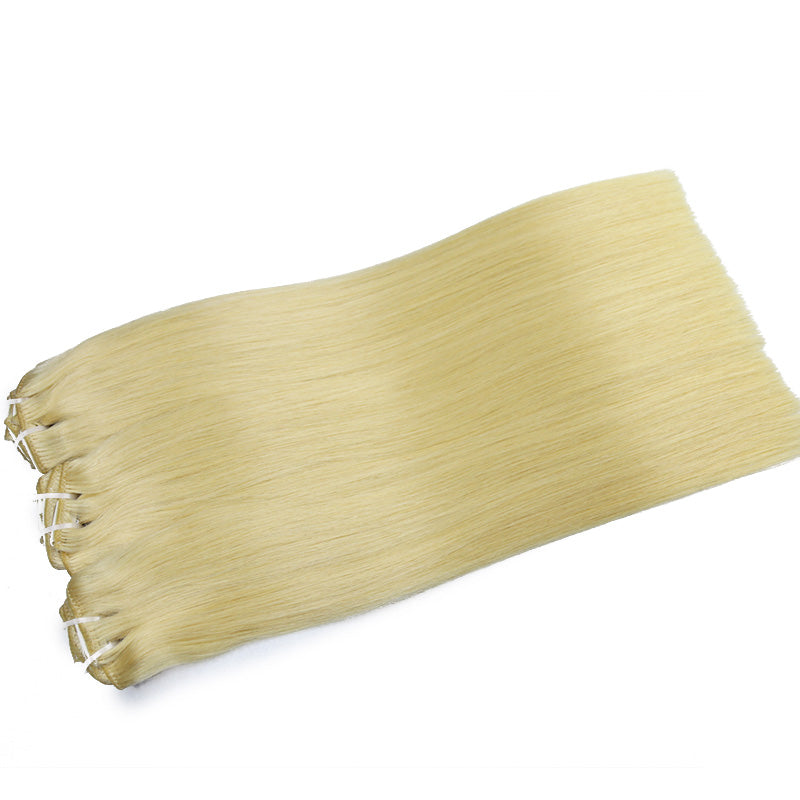 #613 Clip in Raw Hair Extensions