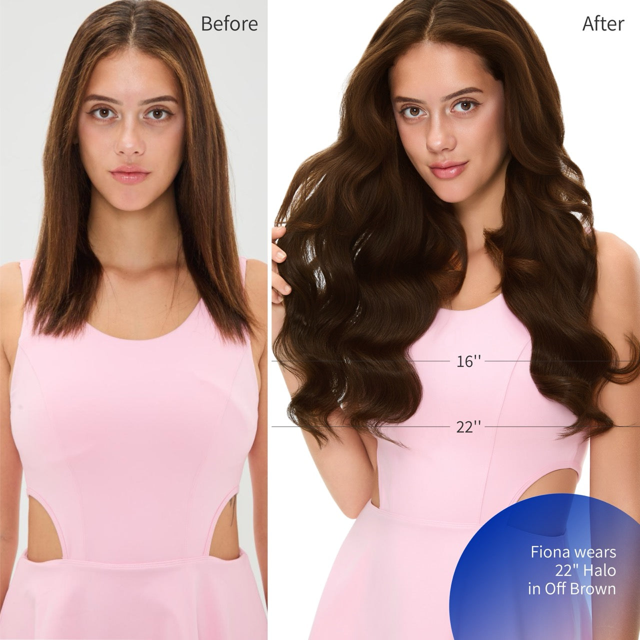 Halo Hair Extensions Real Human Hair Remy Invisible Wire Hair Extensions for Women Black Seamless Natural Look Thick 100g Premium Luxury Extensions for Everyday & Special Occasions